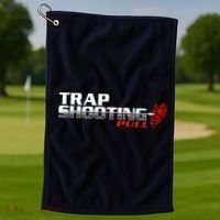 Trap Shooting Logo Golf Towel thumb 1