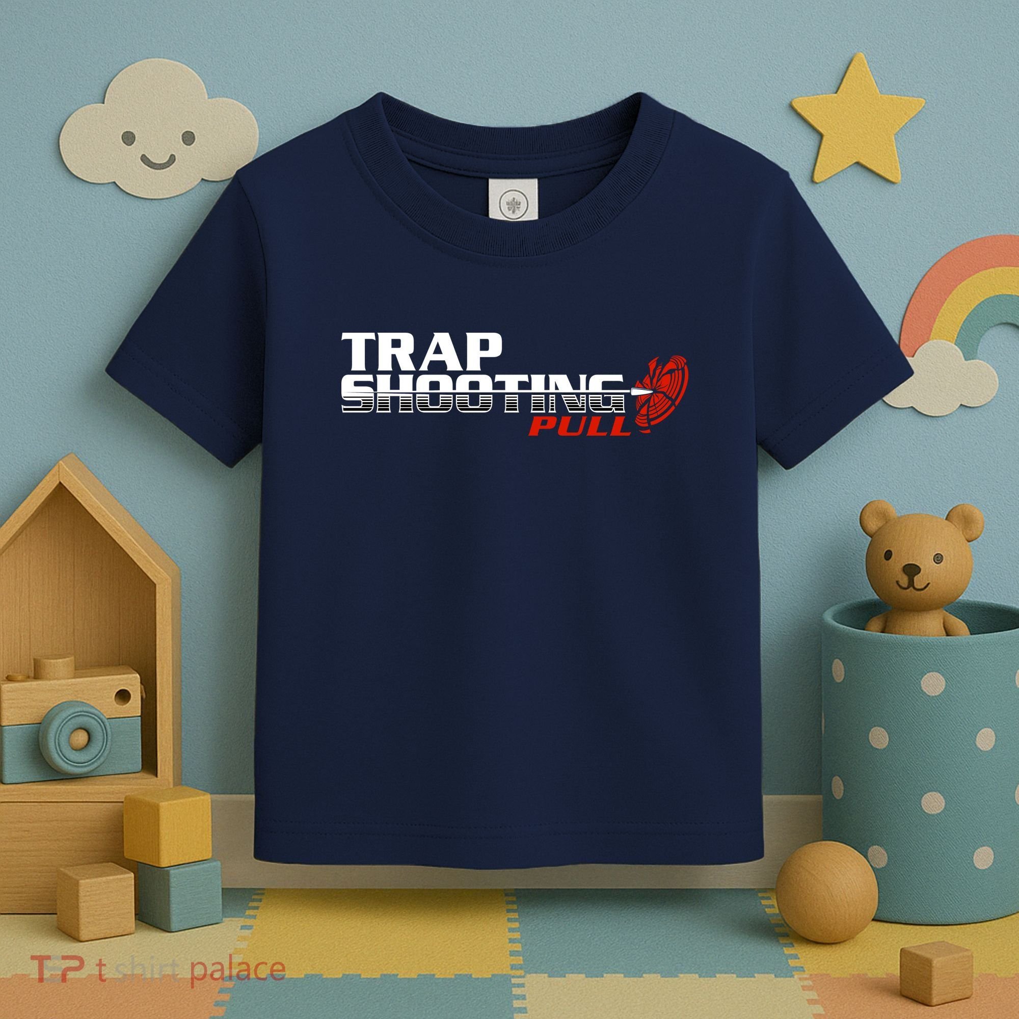 Trap Shooting Logo Toddler T-Shirt