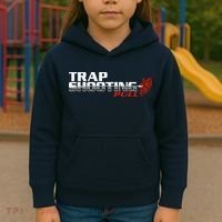 Trap Shooting Logo Kids Hoodie thumb 3