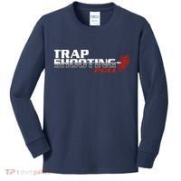 Trap Shooting Logo Kids Long Sleeve Shirt thumb 0