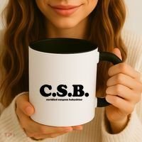 The Scrub Life Certified Surgeon Babysitter Csb Scrub Tech Nurse Coffee Mug thumb 3