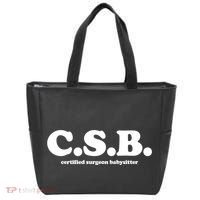 The Scrub Life Certified Surgeon Babysitter Csb Scrub Tech Nurse Tote Bag thumb 0