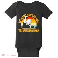 Trump Shot Legend You Came For The King You Better Not Miss Baby Bodysuit thumb 0