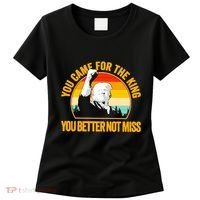 Trump Shot Legend You Came For The King You Better Not Miss Women's T-Shirt thumb 0