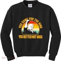 Trump Shot Legend You Came For The King You Better Not Miss Kids Sweatshirt thumb 0