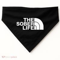 The Sober Life Na Aa Sober Recovery USA-Made Doggie Bandana thumb 0