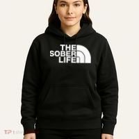The Sober Life Na Aa Sober Recovery Hoodie thumb 5