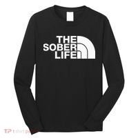 The Sober Life Na Aa Sober Recovery Long Sleeve Shirt thumb 0