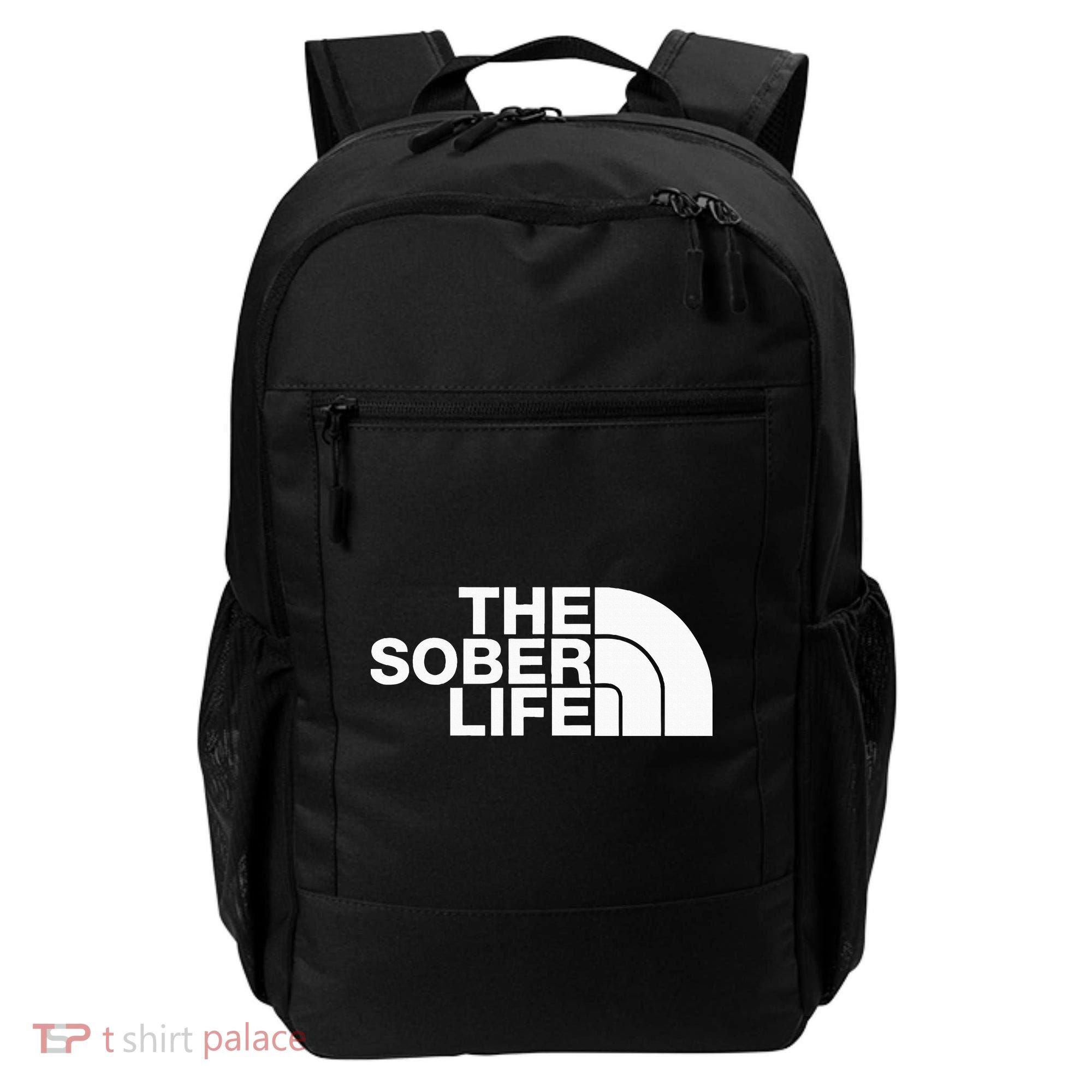 The Sober Life Na Aa Sober Recovery Backpack