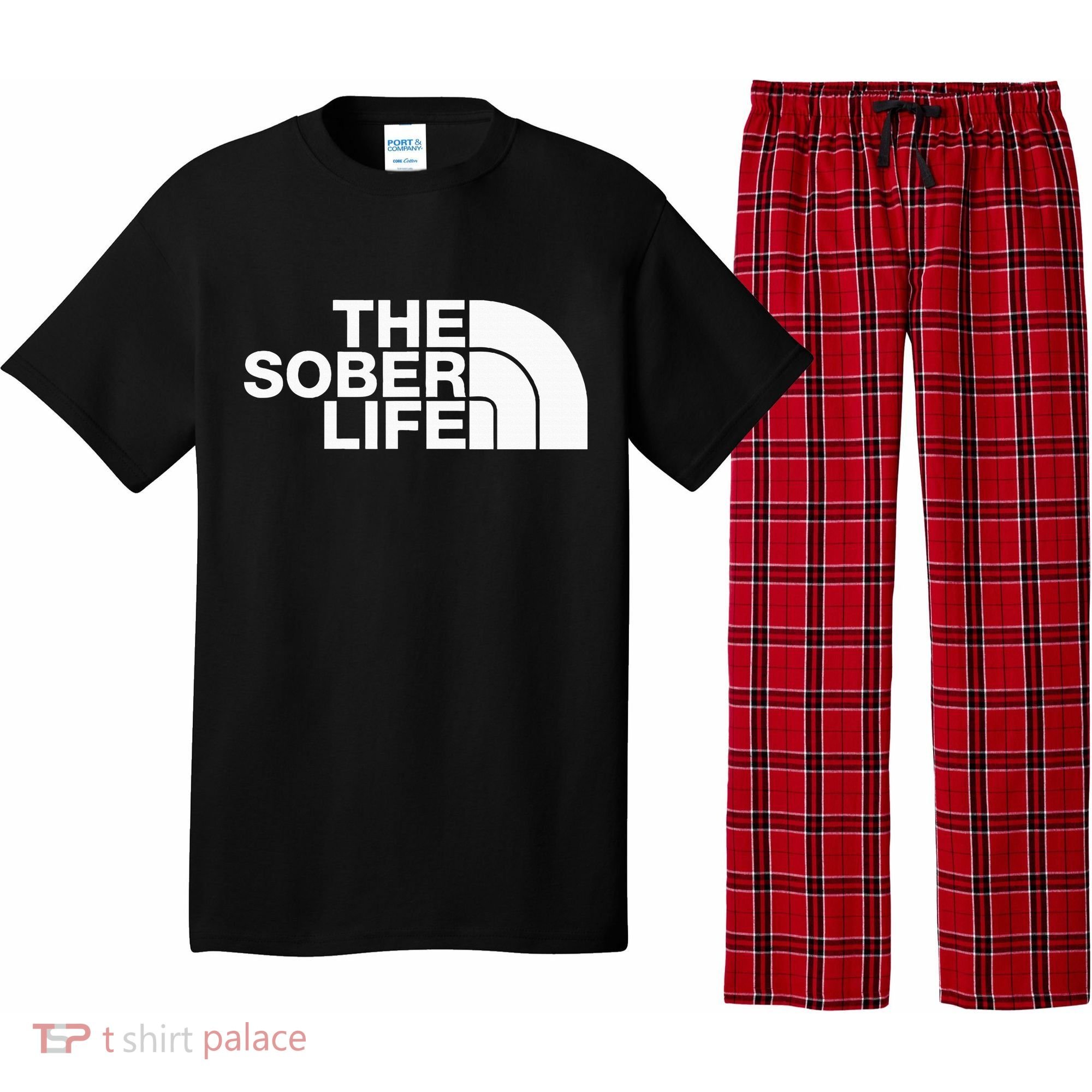 The Sober Life Na Aa Sober Recovery Pajama Set