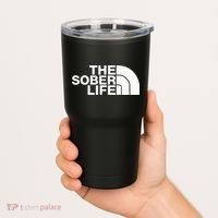 The Sober Life Na Aa Sober Recovery Tumbler thumb 2