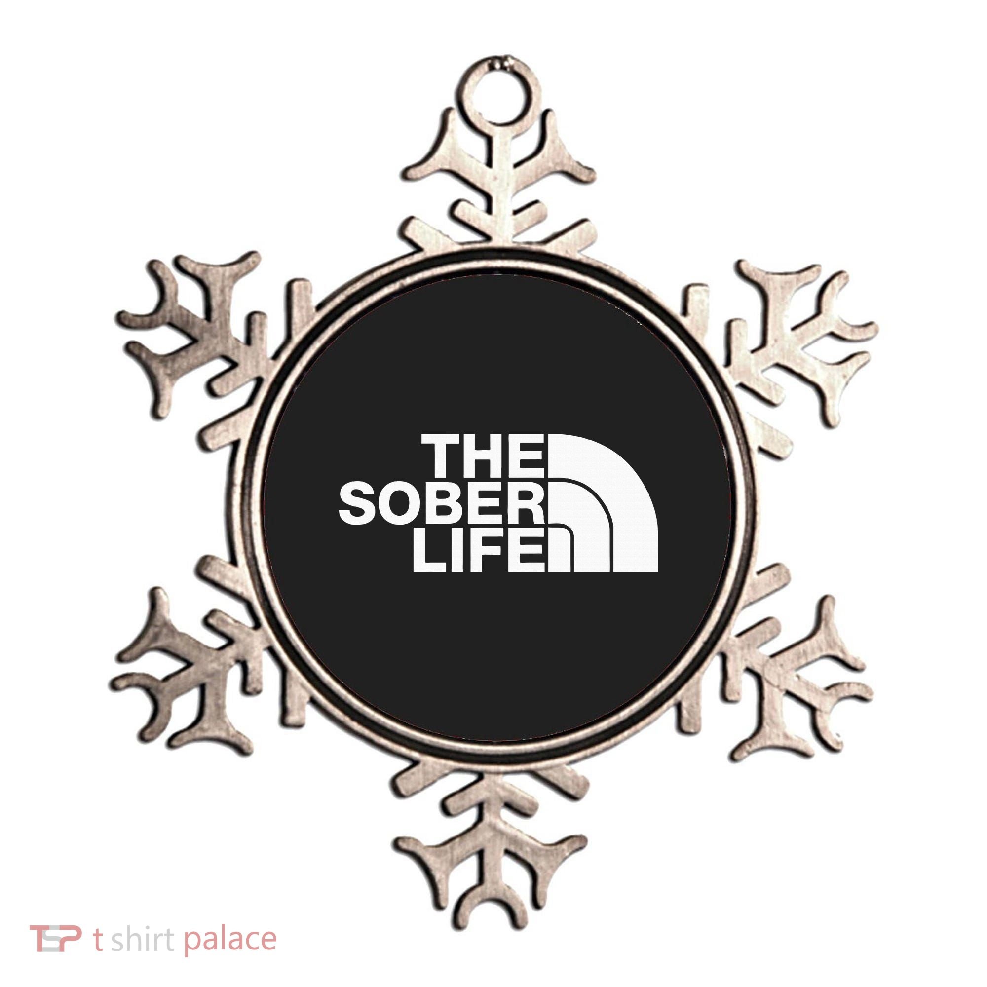 The Sober Life Na Aa Sober Recovery Ornament