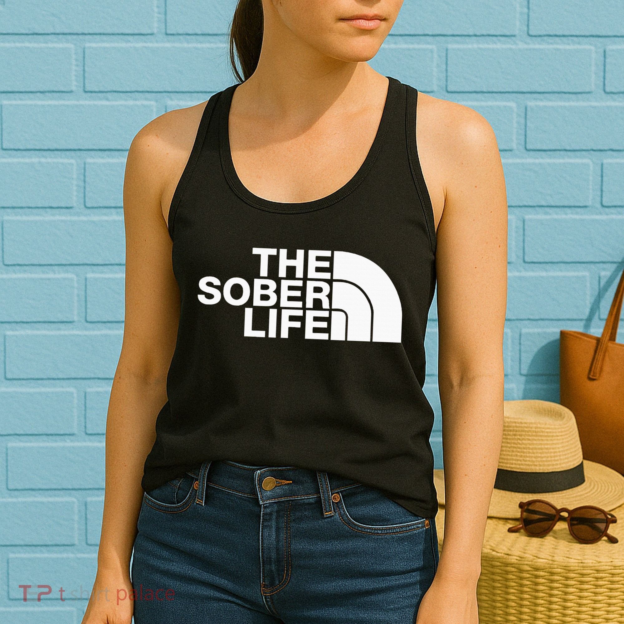 The Sober Life Na Aa Sober Recovery Women's Tank Top