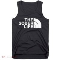 The Sober Life Na Aa Sober Recovery Tank Top thumb 0
