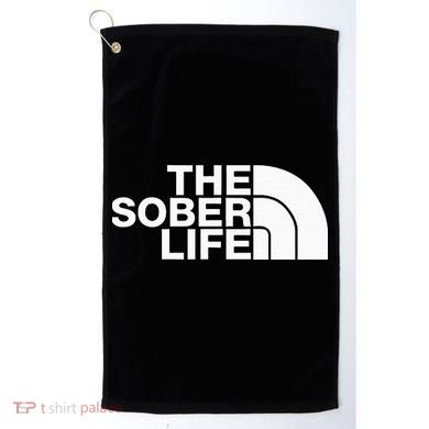 The Sober Life Na Aa Sober Recovery Golf Towel