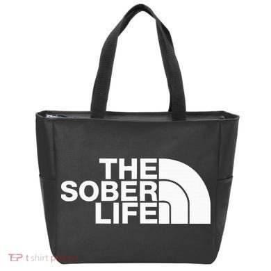 The Sober Life Na Aa Sober Recovery Tote Bag