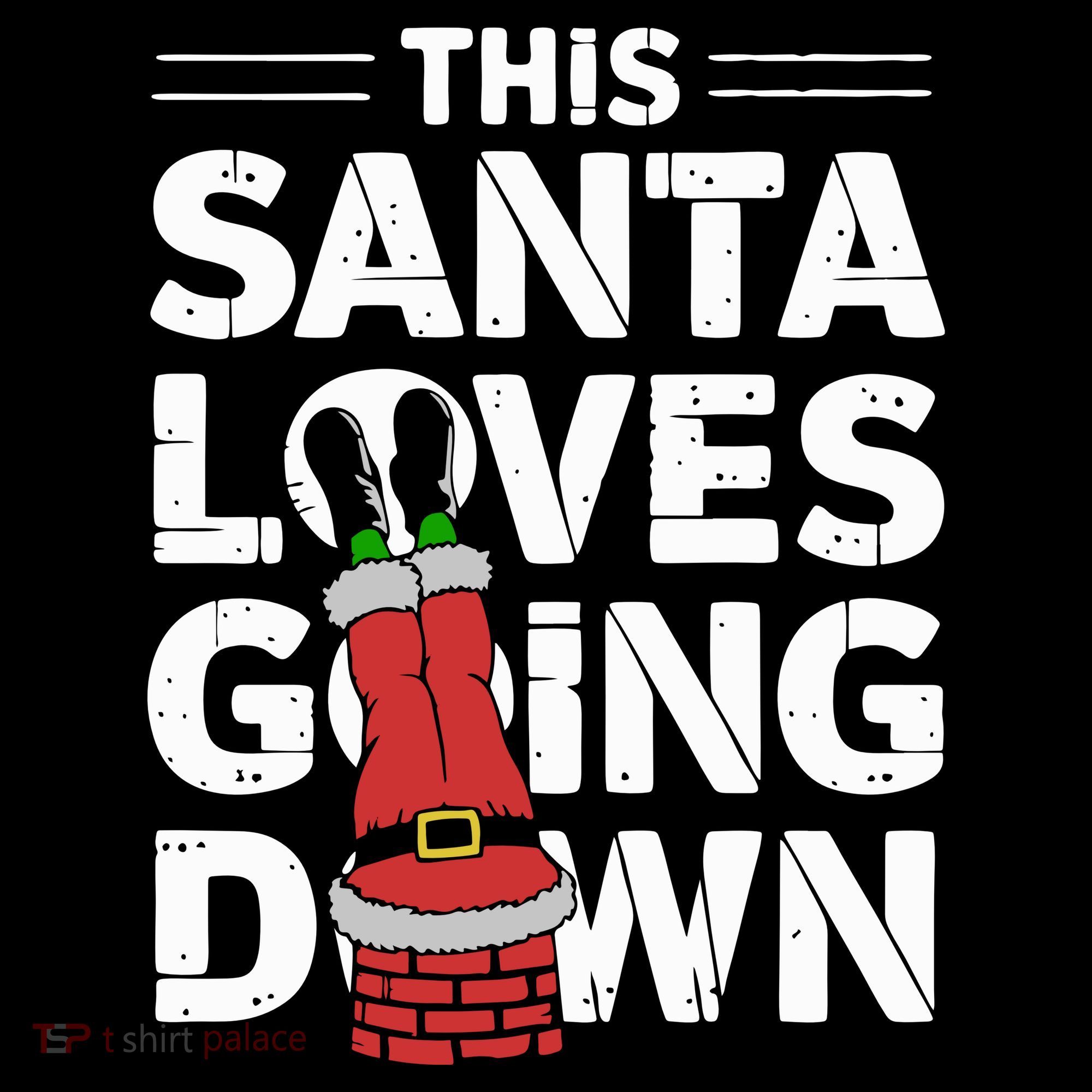 This Santa Loves Going Down Women's Hoodie