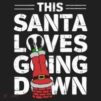 This Santa Loves Going Down Tumbler thumb 3