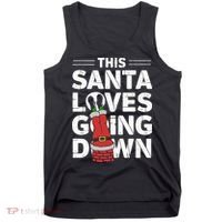 This Santa Loves Going Down Tank Top thumb 0
