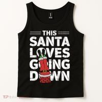 This Santa Loves Going Down Tank Top thumb 2