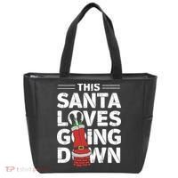 This Santa Loves Going Down Tote Bag thumb 0