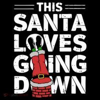 This Santa Loves Going Down Tote Bag thumb 4