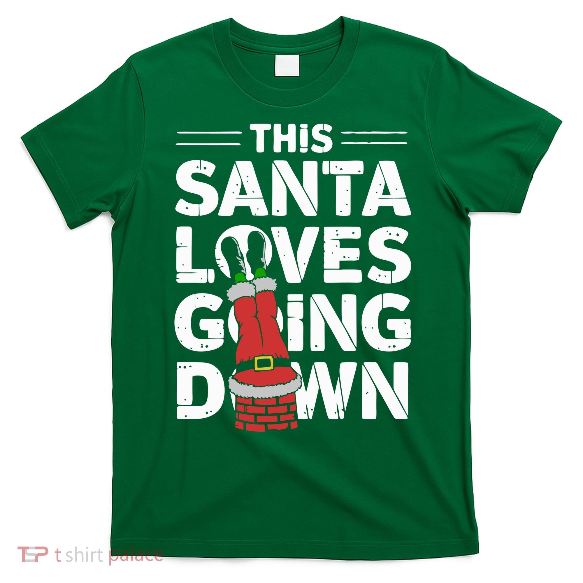 This Santa Loves Going Down T-Shirt