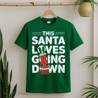 This Santa Loves Going Down T-Shirt thumb 2