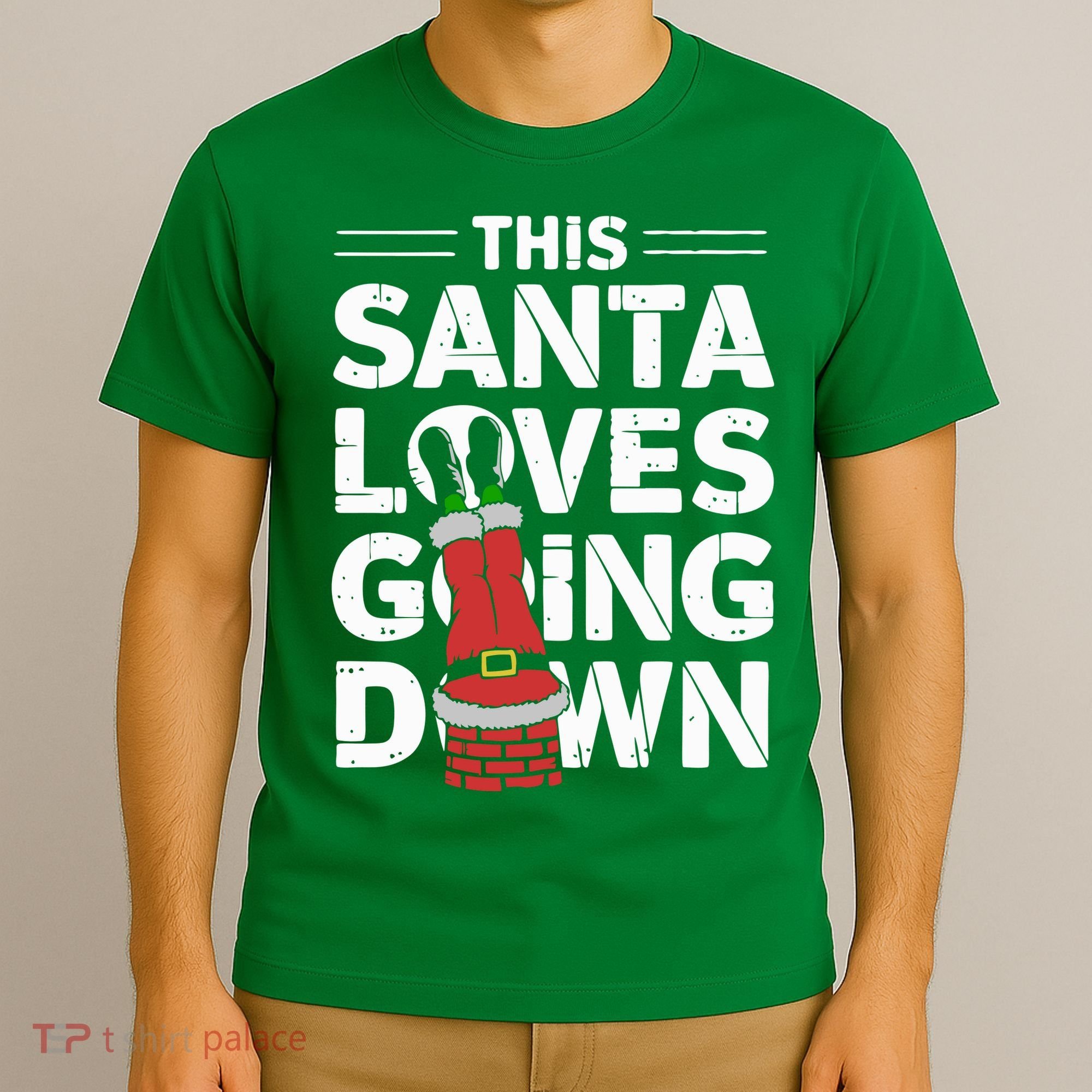 This Santa Loves Going Down T-Shirt