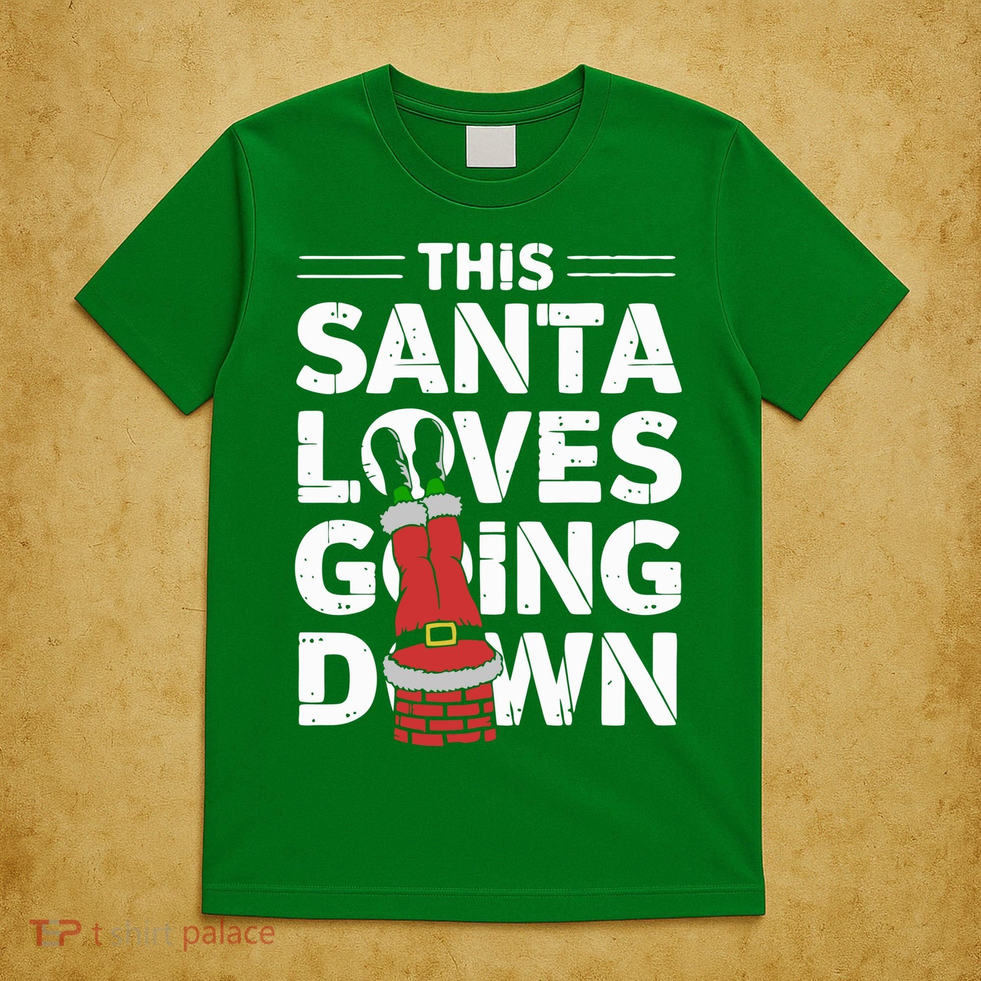 This Santa Loves Going Down T-Shirt