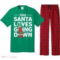 This Santa Loves Going Down Pajama Set thumb 0