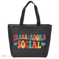 Trabajadora Social Latina Social Worker Spanish MSW Chingona Tote Bag thumb 0