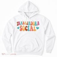 Trabajadora Social Latina Social Worker Spanish MSW Chingona Hoodie thumb 0