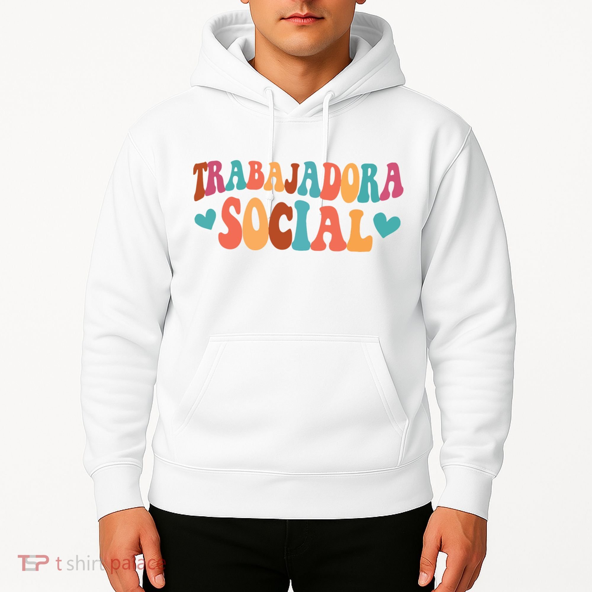 Trabajadora Social Latina Social Worker Spanish MSW Chingona Hoodie