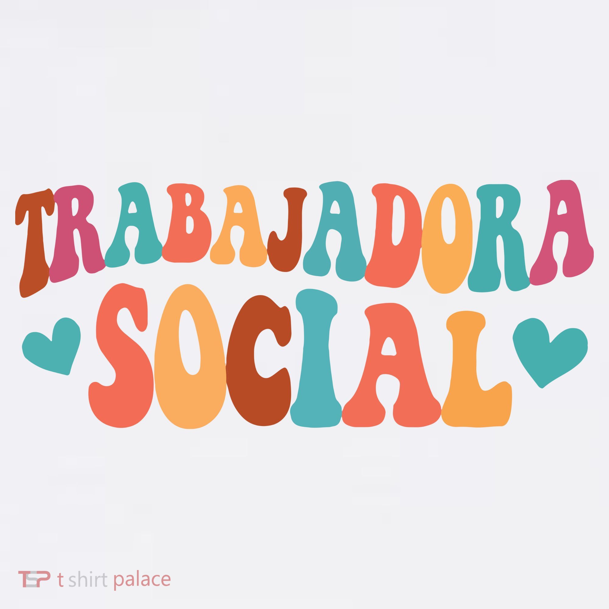 Trabajadora Social Latina Social Worker Spanish MSW Chingona Women's Hoodie