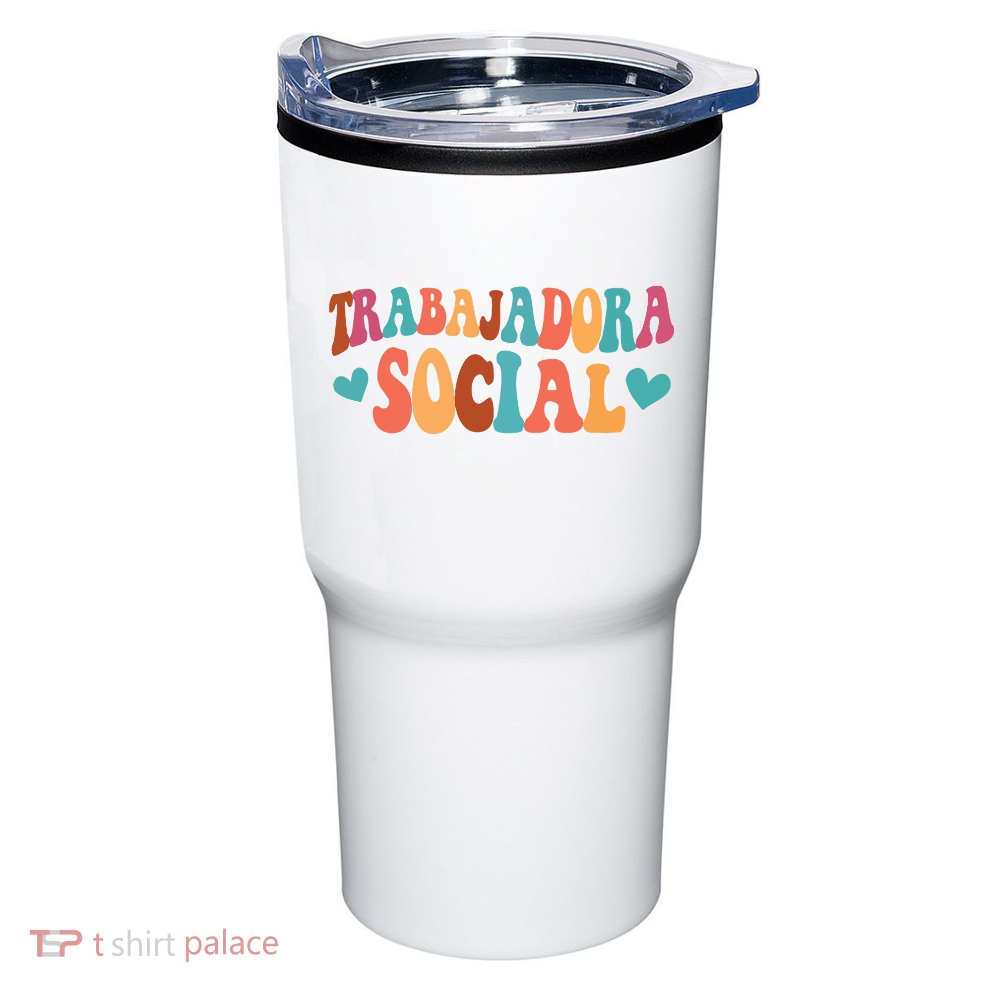 Trabajadora Social Latina Social Worker Spanish MSW Chingona Tumbler