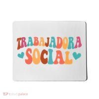 Trabajadora Social Latina Social Worker Spanish MSW Chingona Mousepad thumb 0