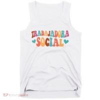Trabajadora Social Latina Social Worker Spanish MSW Chingona Tank Top thumb 0