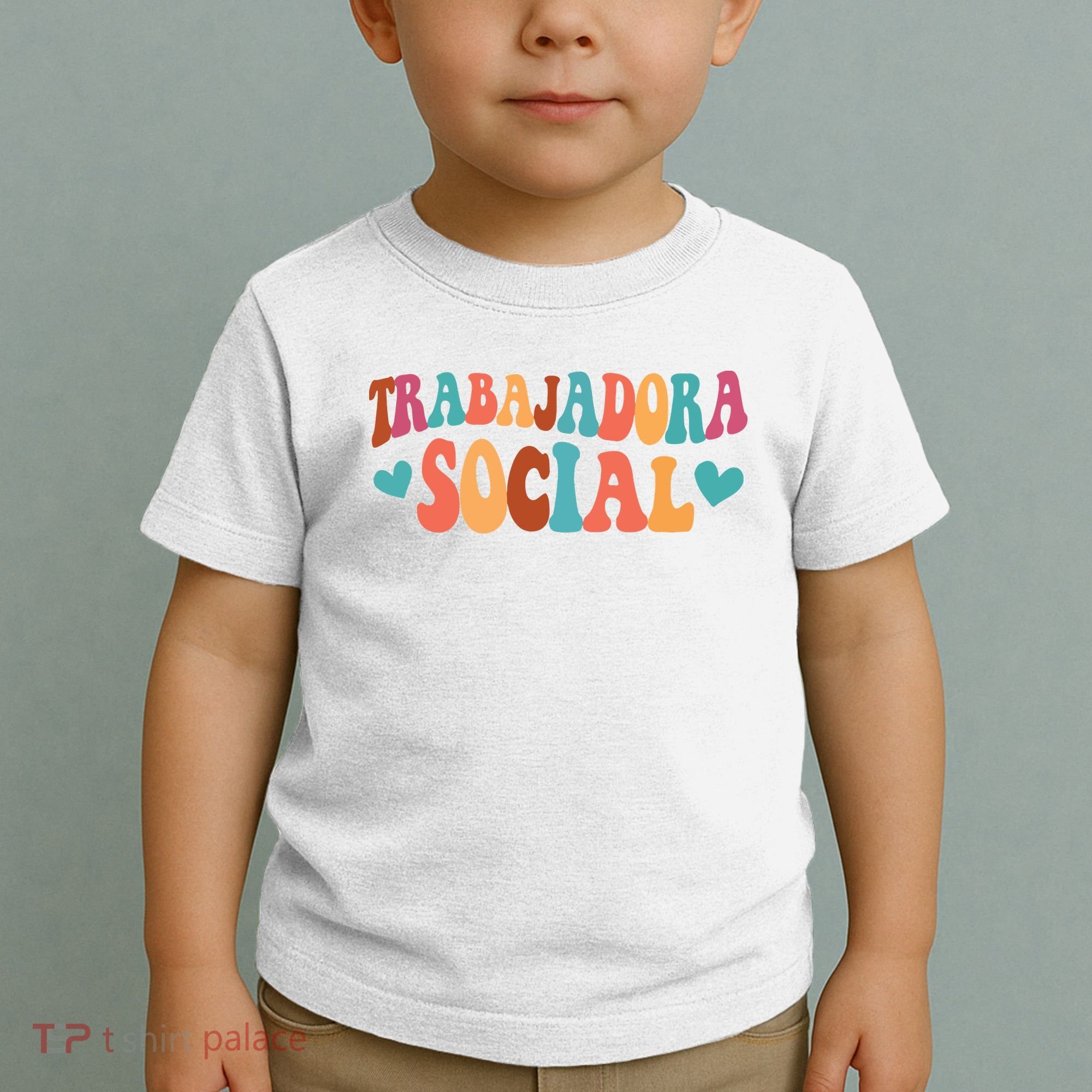 Trabajadora Social Latina Social Worker Spanish MSW Chingona Toddler T-Shirt
