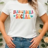 Trabajadora Social Latina Social Worker Spanish MSW Chingona Women's T-Shirt thumb 2