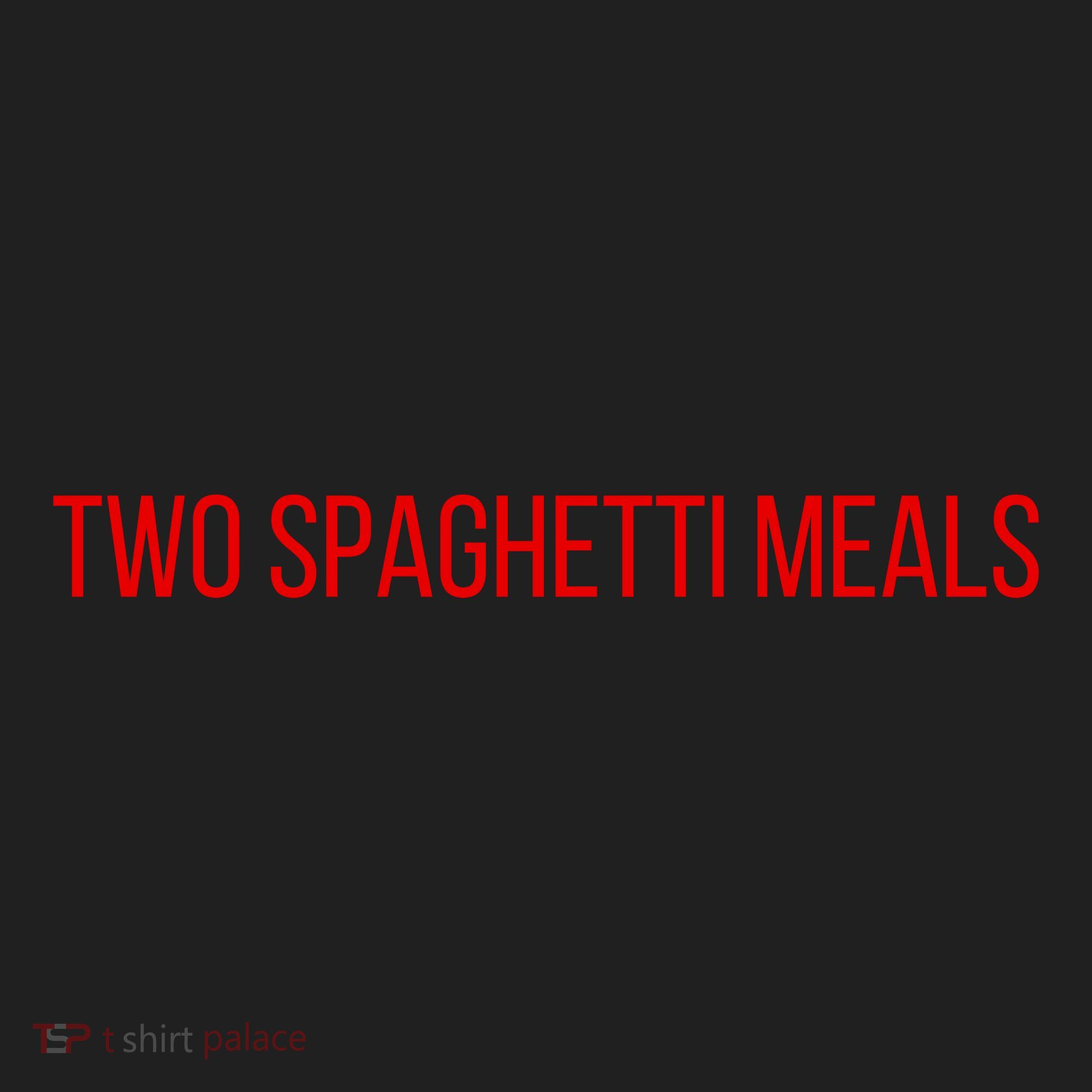 Two Spaghetti Meals Women's Sweatshirt