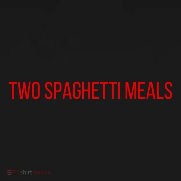Two Spaghetti Meals Coaster