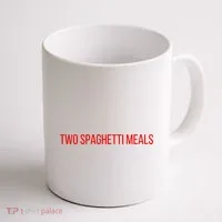 Two Spaghetti Meals Coffee Mug thumb 1