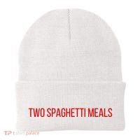 Two Spaghetti Meals Beanie thumb 0
