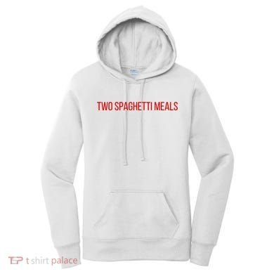 Two Spaghetti Meals Women's Hoodie