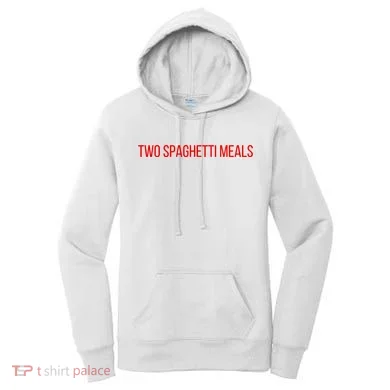 Two Spaghetti Meals Women's Hoodie