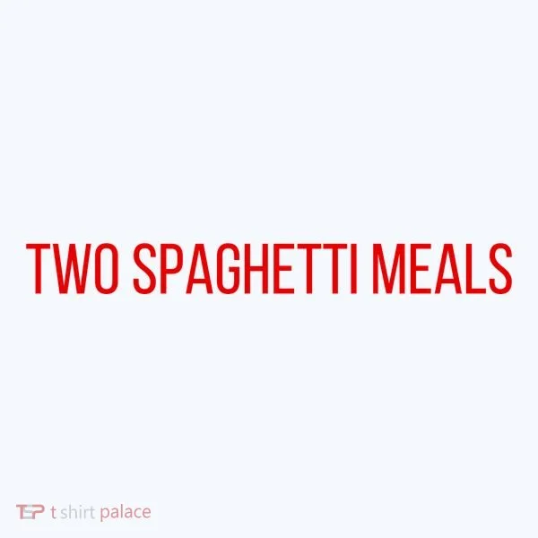 Two Spaghetti Meals Tumbler