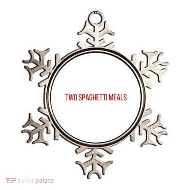 Two Spaghetti Meals Ornament