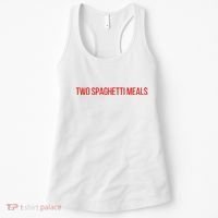 Two Spaghetti Meals Women's Tank Top thumb 0