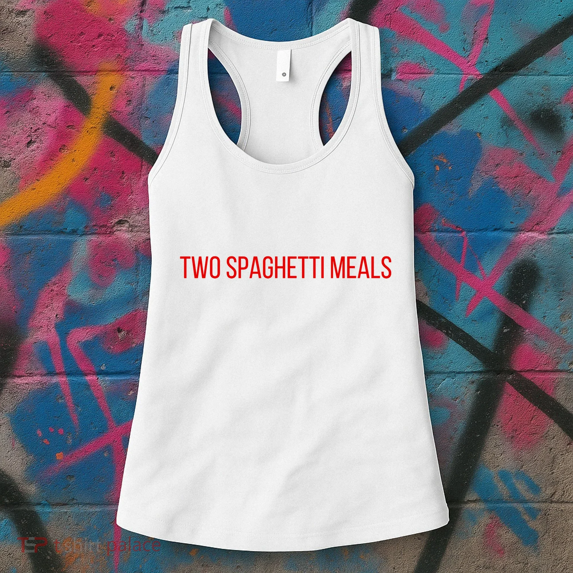 Two Spaghetti Meals Women's Tank Top